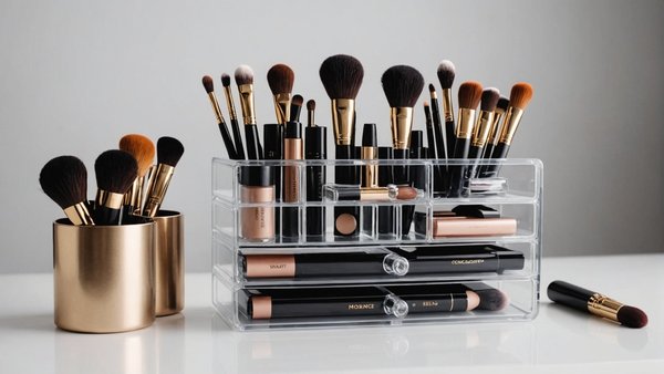 Solutions astucieuses avec un organisateur maquillage